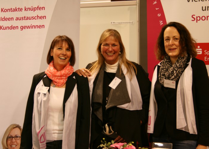 FaU-Mitgliedsfrauen: Ulrike Horky, Petra Maier-Haag und Doris Csallner (v. li.)