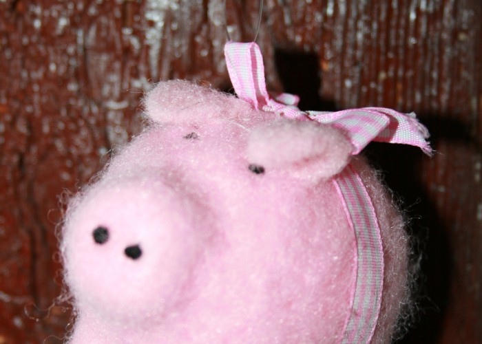 Das Glücksschwein steht schon bereit fürs neue Jahr!