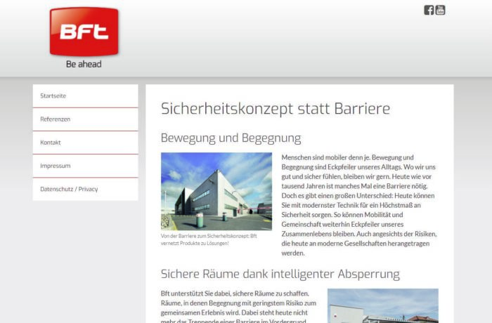 Schnell am Start: neue Website mit klaren Strukturen, flexibel und ausbaufähig