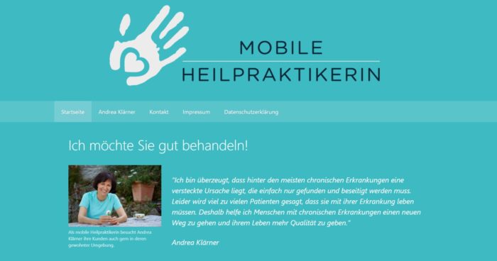 Eine Website sollte flexibel sein.